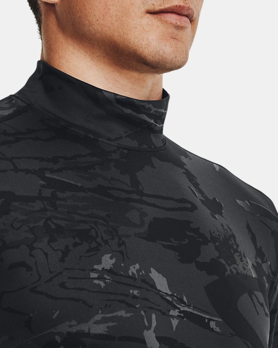 Men's ColdGear® Infrared Camo Mock Long Sleeve, Misc/Assorted, pdpMainDesktop image number 3